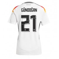 Camisa de Futebol Alemanha Ilkay Gundogan #21 Equipamento Principal Europeu 2024 Manga Curta